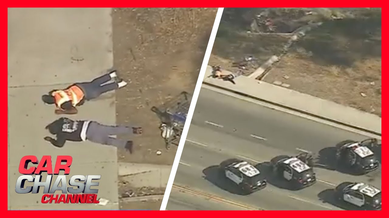 Driver switches cars during dangerous, high-speed chase in East Los ...