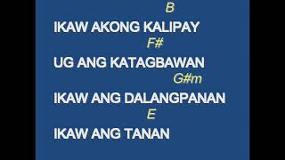 IKAW ANG DALANGPANAN IKAW AKONG GINOO lyrics and guitar chords chords