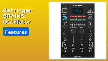REVIEW (2025): Behringer BRAINS Oscillator Module. Features.