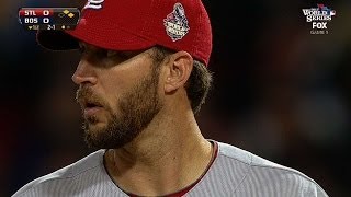 Ws2013 Gm1 Waino Gives Up Three Earned Over Five