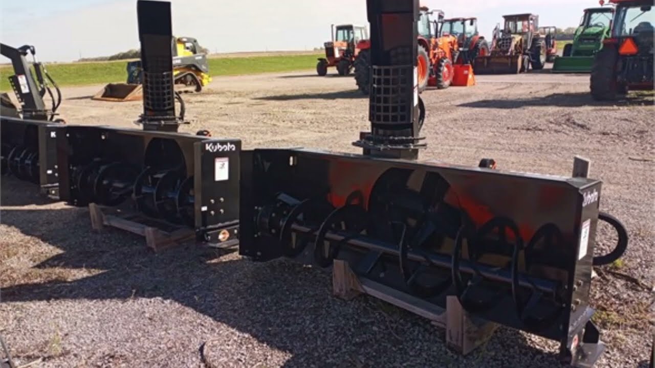 Deal of the Week, January 19 74" Land Pride Snow Blower YouTube