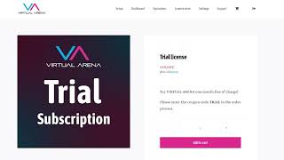 VIRTUAL ARENA Tutorial #1 - Dashboard (EN)