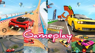 Impossible Car Stunts Driving - Sports Car Racing Simulator 2022 - Android Gameplay screenshot 1
