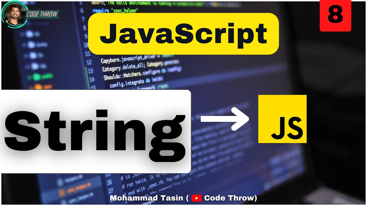 String in JavaScript | String Object in JavaScript - YouTube