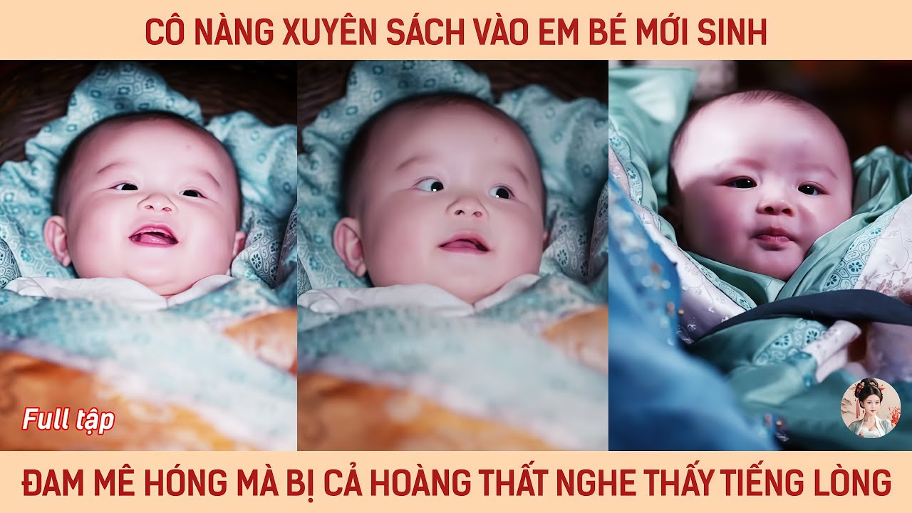 Cô nàng xuyên sách vào em bé mới sinh đam mê hóng mà bị cả hoàng thất nghe thấy tiếng lòng