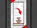 How To Check Delete/Old Notification | #notification #tech #shortsvideo #youtube #tutorial #shorts