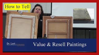 How to Value and Research Signed Paintings when Thrift Shopping | Secrets from expert Dr. Lori