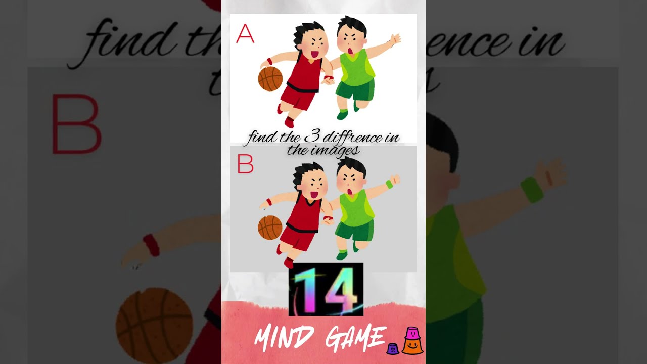 НАЙДИ РАЗНИЦУ — «Игра разума🧠» 