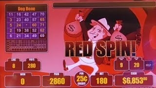 MR. MONEYBAGS💰 9 liner with SWEET run up Choctaw Durant - Casino #vgt #redscreens #slots #redspin