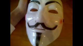 Обзор маски Гая Фокса(Анонимуса)(V FOR VENDETTA)