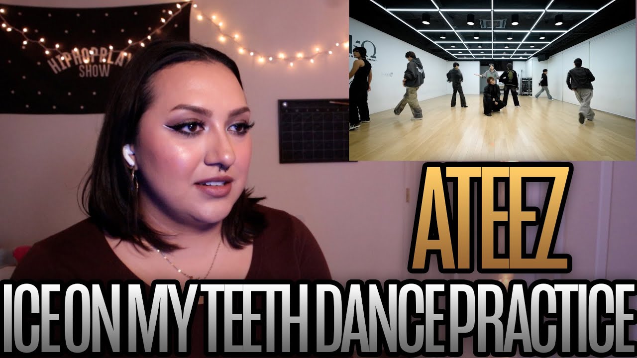 ATEEZ(에이티즈) - 'Ice On My Teeth' Dance Practice Reaction - YouTube