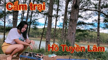 Cắm trại bên Hồ Tuyền Lâm , Đà Lạt   trong thời tiết 18*C . | camping by the lake in cold weather