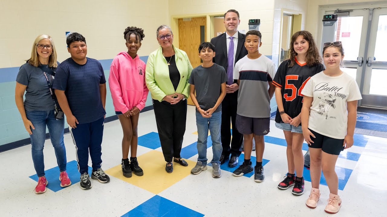 Students Talk School Safety at Glasgow Middle School