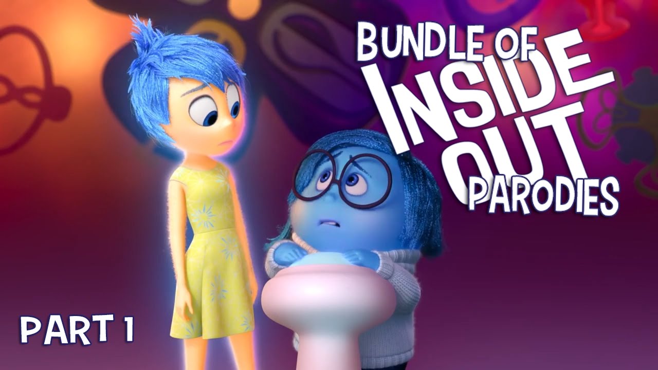 Bundle Of Inside Out Parodies Part 1 Inside Out Parody Youtube