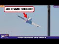 Caution wake turbulence a380s battle each other