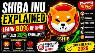 Shiba Inu Explained in 20 Minutes | Learn 80% of SHIB with Just 20% Knowledge 🚀 Shiba Inu Explained in 20 Minutes | Learn 80% of SHIB with Just 20% Knowledge 🚀
