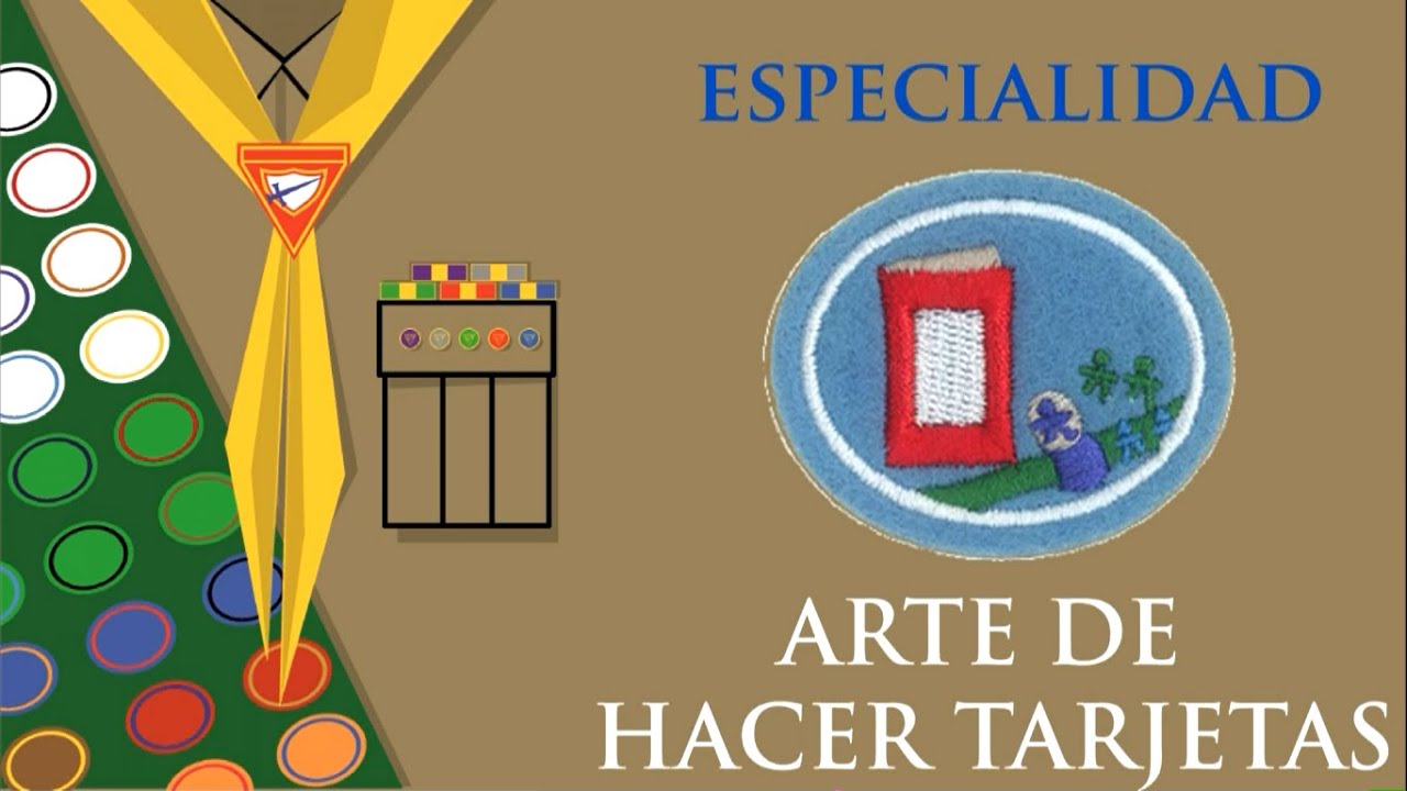 Especialidad ARTE DE HACER TARJETAS - Club de Conquistadores - YouTube