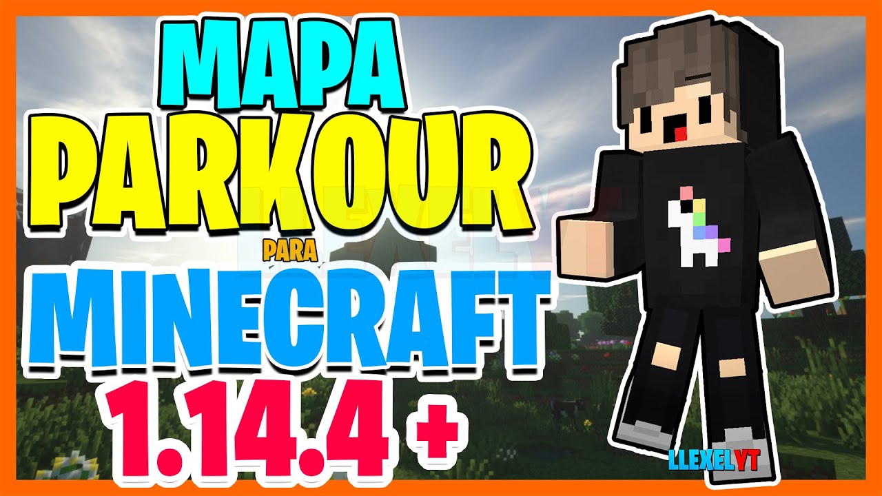 Descargar MAPA DE PARKOUR para MINECRAFT 1.14.4 *2020* - YouTube