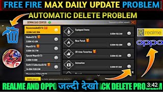 FREE FIRE DAILY UPDATE PROBLEM SOLVE || FREE FIRE DAILY UPDATE PROBLEM KAISE THEEK KAREN