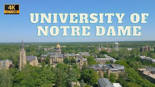 4K Drone Footage - University of Notre Dame