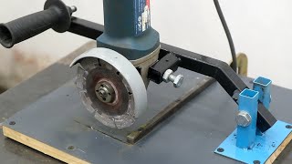 Angle Grinder Ideas and Craftsman's Tips  Make A Stand For Homemade Angle Grinder