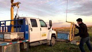 Moving Hives With An Ezyloader- A Canadian Beekeepers Blog