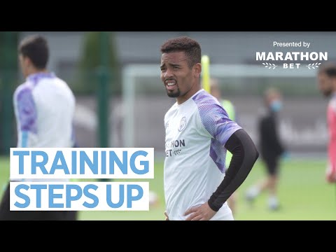 TRAINING STEPS UP A NOTCH! | Man City Training