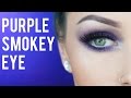 Purple Smokey Eye Look Tutorial | KristenLeanne8