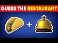 Guess the Fast Food Restaurant by Emoji? 🌮🍔 Quiz Lamby