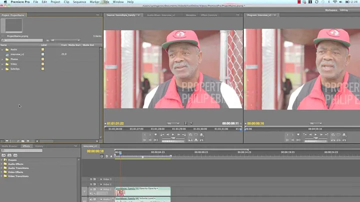 How to organize video footage with subclips in Adobe Premiere Pro | Video School Online