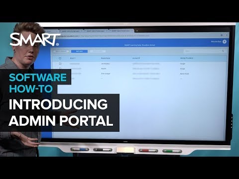 Introducing the SMART Admin Portal (2019)