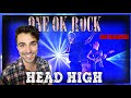 ONE OK ROCK - HEAD HIGH (live) - FIRST TIME HEARING - REACTION