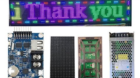 How to make P10 LED Signboard | HINDI