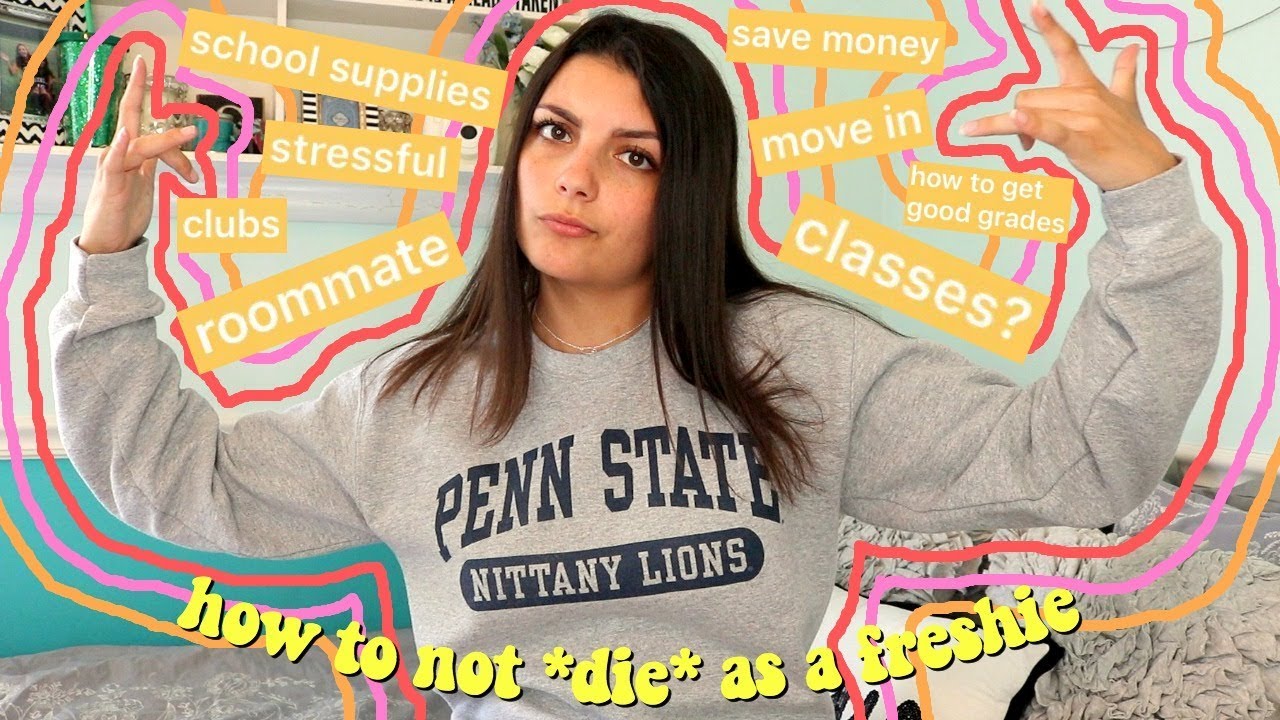 the realest advice ever for your freshman year of college - YouTube