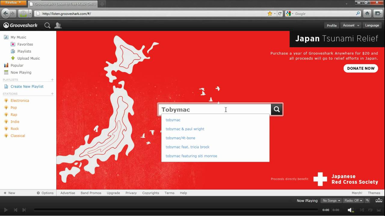 How to Get free Music Off of Grooveshark.com | Firefox