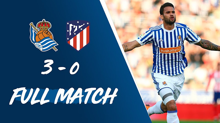 FULL MATCH | Real Sociedad 3-0 Atlético de Madrid LaLiga 2017/18