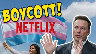 картинка: Илон Маск против Netflix! Доказательство антибелой направленности Netflix?!