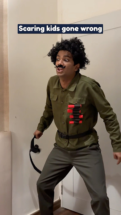 Scarings kids gone wrong | Manish Kharage #shorts