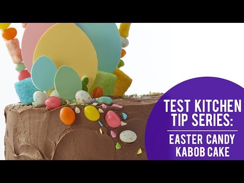 Easy Easter Cake Easter Candy Kabobs