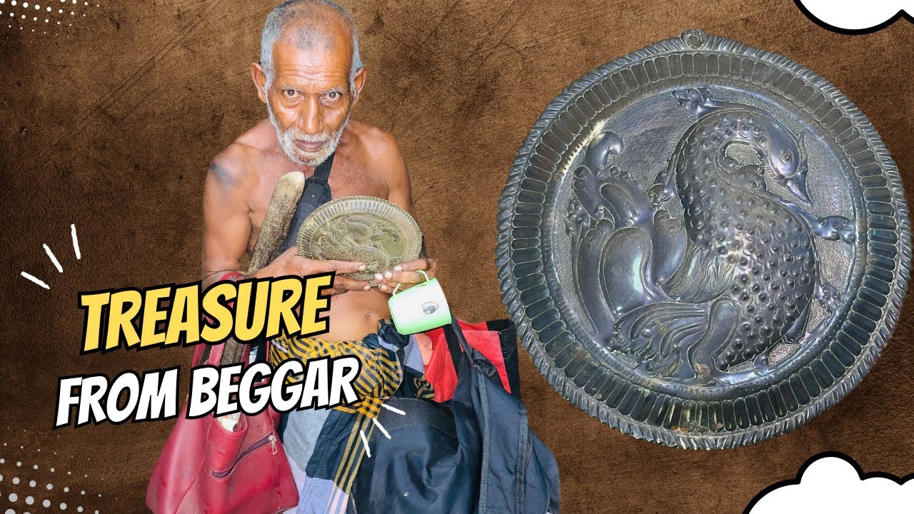 “Restoring an Antique Brass Dragon Plate Found by a Beggar – From ...