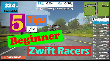 5 Tips for Beginner Zwift Racers