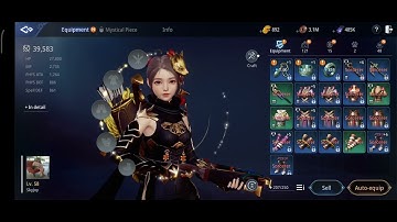 MIR4 | Change Class | Sorcerer to Arbalist | What will happen to gears, skills and outfits after.