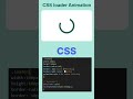 CSS Loading Animation 💫💻 | Learn HTML and CSS #coding #developerrehan