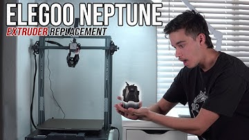 ELEGOO Neptune 3 Pro/3 Plus/ 3 Max EASY Extruder Replacement Tutorial