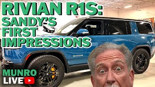 Sandy's Ditching His Truck For This? | Rivian R1S First Impressions