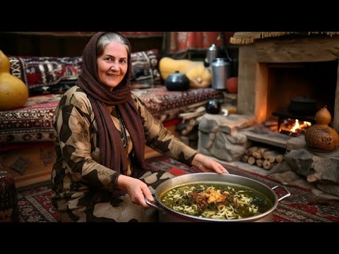 Slow & Peaceful Cooking | Traditional Ash Reshteh - YouTube