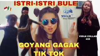 ISTRI-ISTRI BULE GOYANG GAGAK TIK TOK - VIDLN COLLAB #25| EDISI ISTRI BULE PD MELUBERRR 🤣💃👯‍♀️