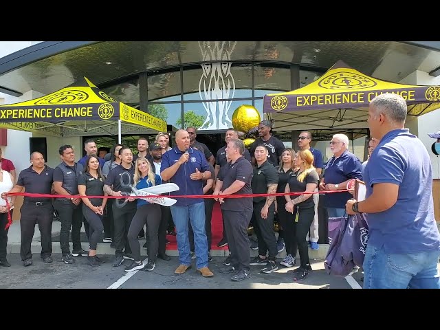 Gold's Gym Ribbon Cutting Ceremony
