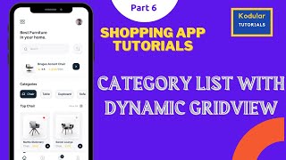 Kodular Tutorials (No-Coding Required) : Category List View With Dynamic GridView (Malayalam)