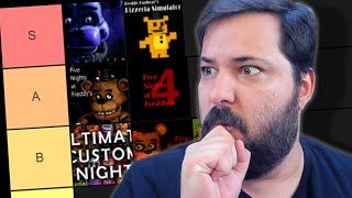 Qual o melhor FNAF?? - FNAF Tier List - Core